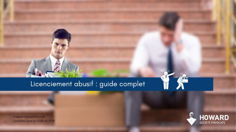 Licenciement abusif guide complet