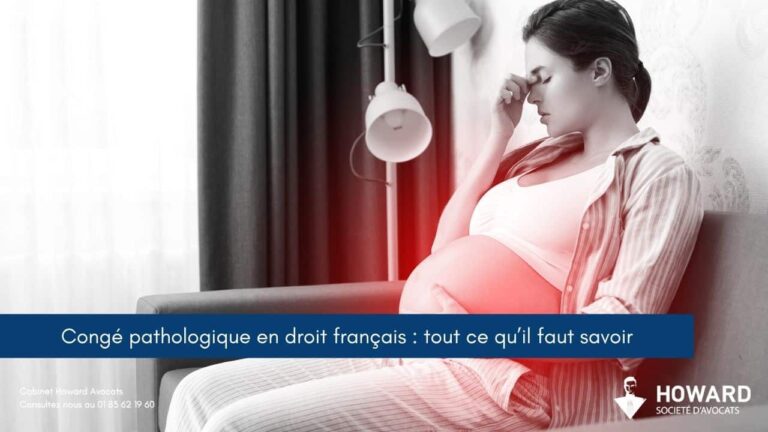 Congé pathologique en droit français