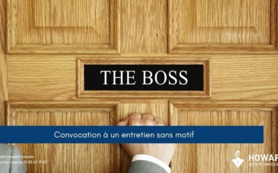 Convocation à un entretien sans motif : est-ce légal ? 