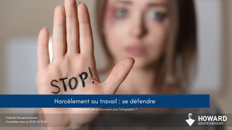 Harcèlement au travail