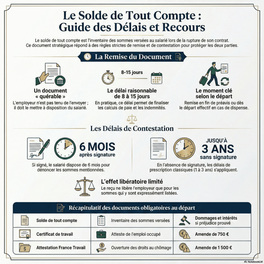Guide du solde de tous comptes